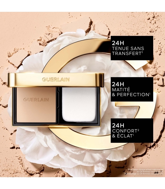 Guerlain-PARURE GOLD SKIN CONTROL-FOND DE TEINT COMPACT HAUTE PERFECTION & MATITÉ Effet rajeunissant - tenue 24h - sans transfert