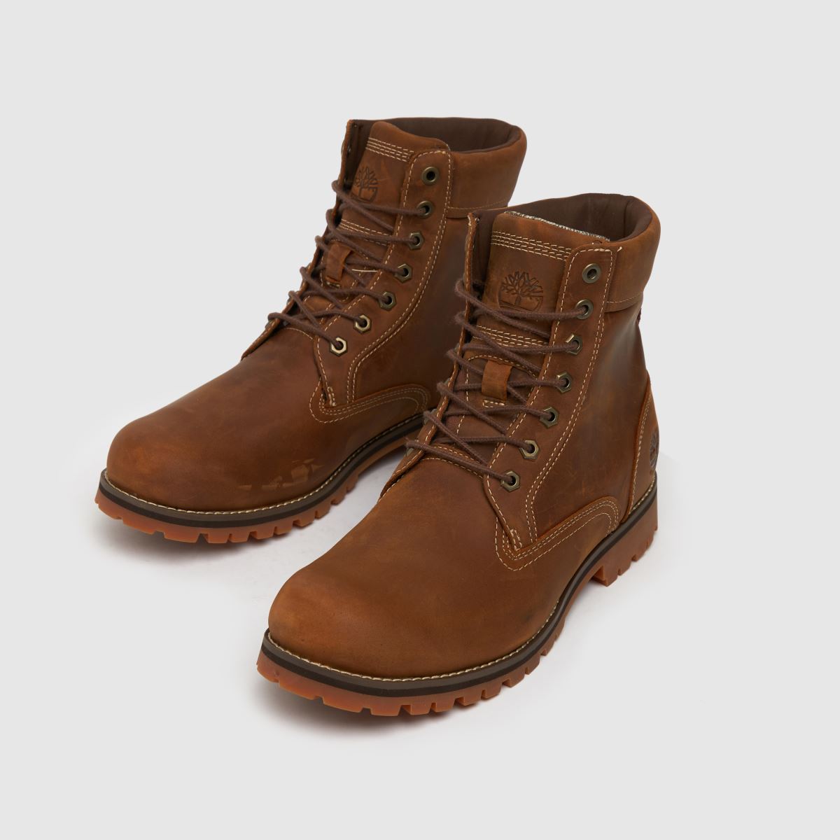 Timberland – Bruna robusta 6-tums stövlar
