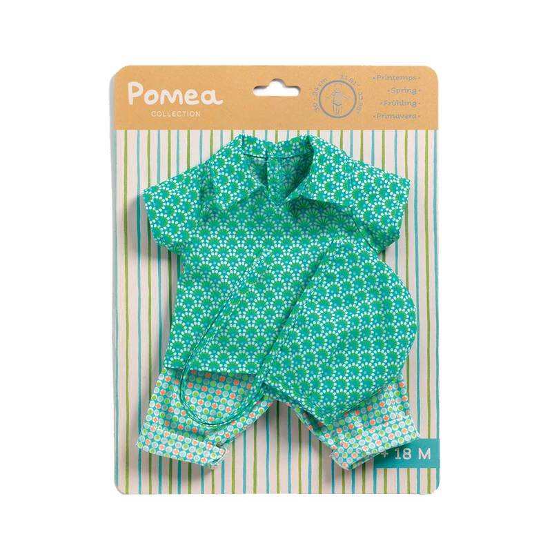 Tenue Petit Pan poméa Zazen verte