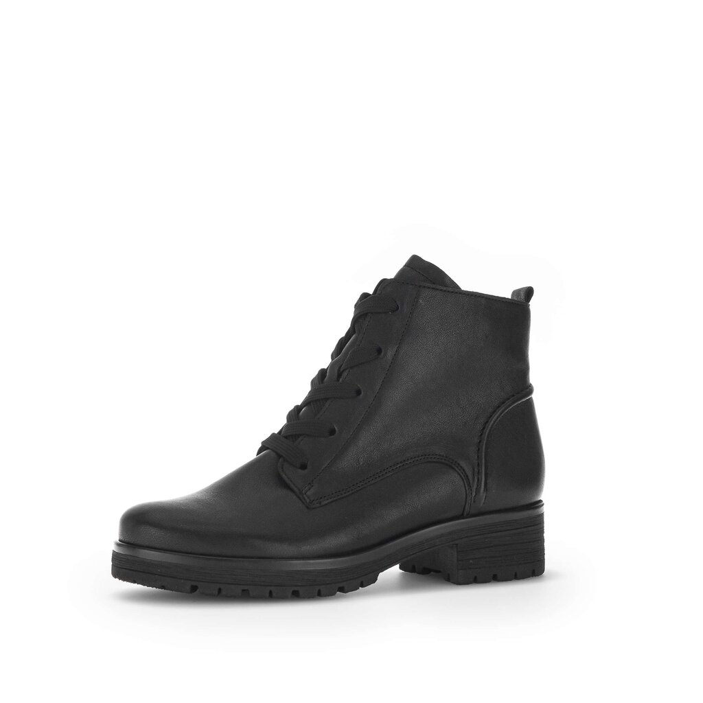Gabor comfort Schnürstiefelette schwarz