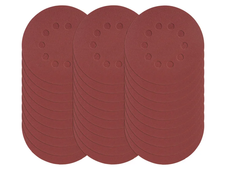Conjunto de abrasivos Feuilles PARKSIDE®, excêntricos para retificação