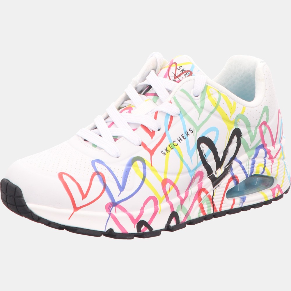 SKECHERS Freizeit Schnürer weiss 155507