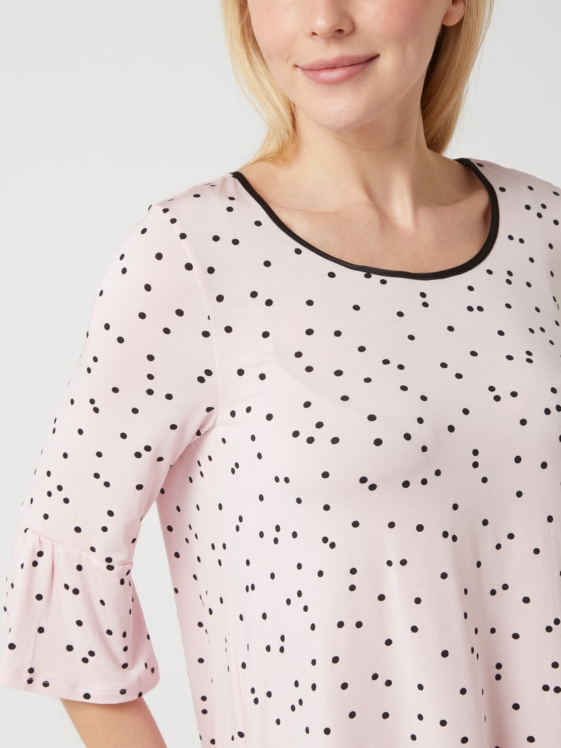 Pyjama mit Stretch-Anteil in hellrosa