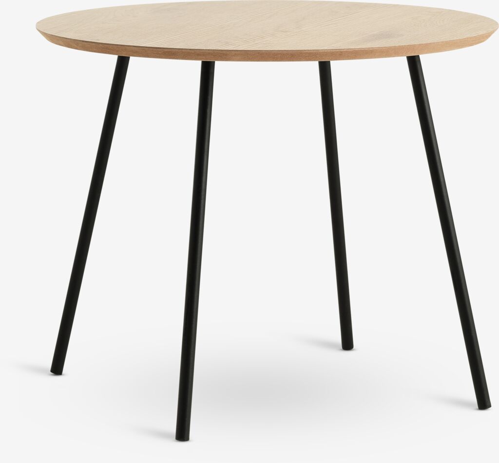 NYBO NYBO table d'angle Ø55 coloris chêne/noir