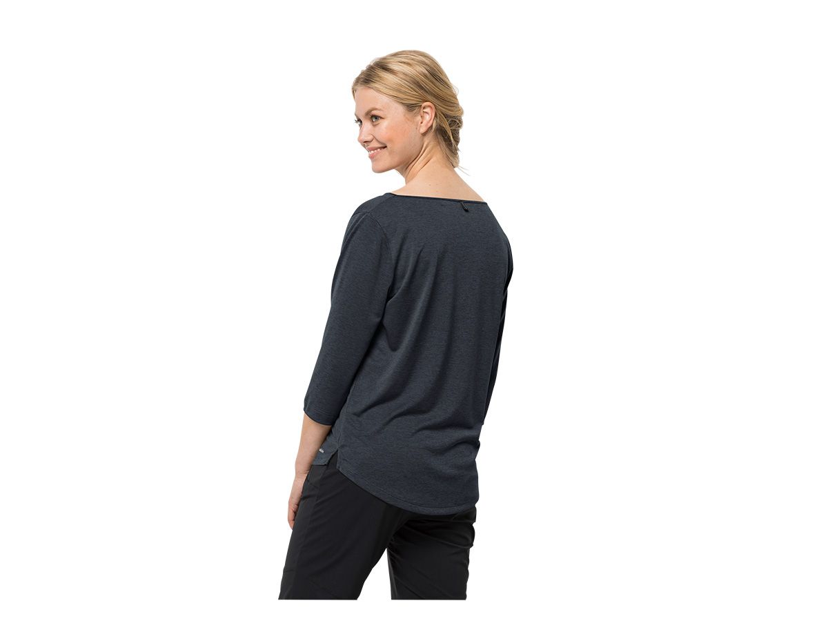 Jack Wolfskin Pack & Go Night Blue Damen T-Shirt