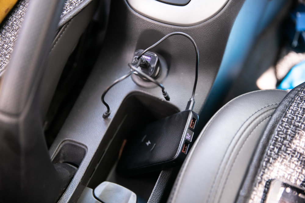 Smartphone Lade Set, Powerbank, Autoladegerät und 3-in-1 Kabel - ATU