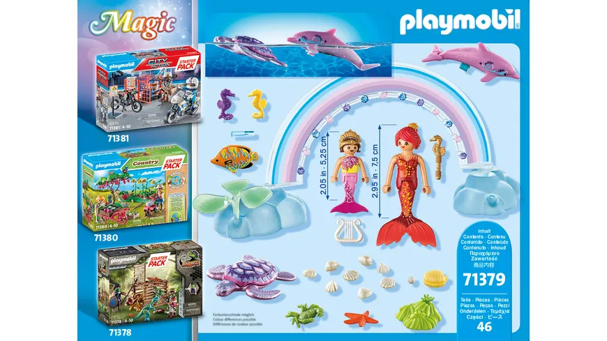 PLAYMOBIL 71379 - Magic - Starter Pack Meerjungfrauen