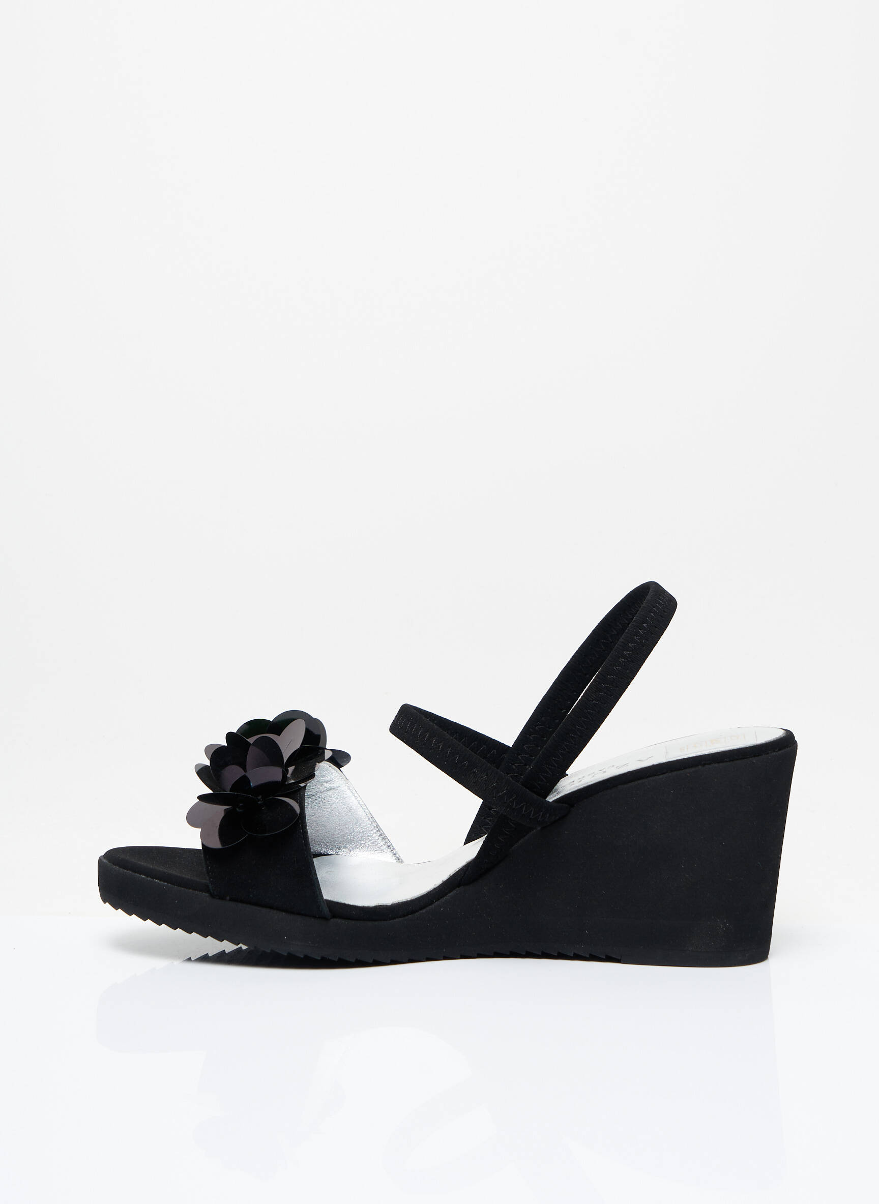 Azuree Sandales Nu Pieds Femme couleur noir