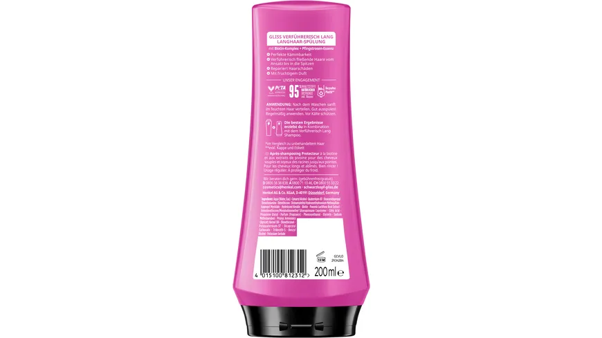 GLISS Spülung Verführerisch Lang 200 ml 200 ml