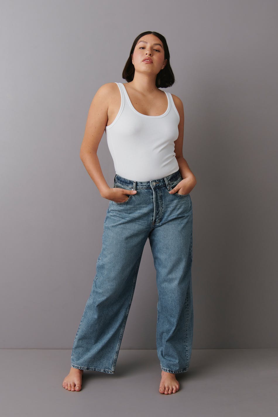 Oversized jeans