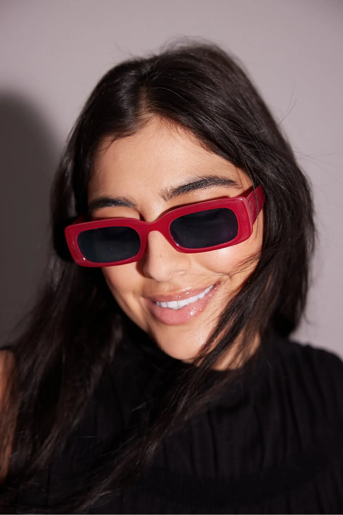 NA-KD Accessories  Breite Sonnenbrille im Retro-Look