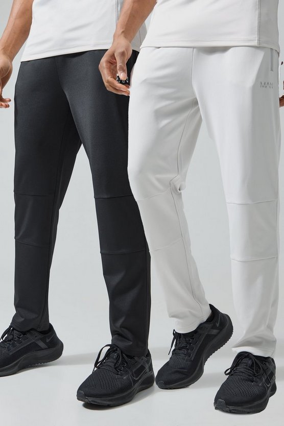 2er-Pack Man Active Stretch-Jogginghose