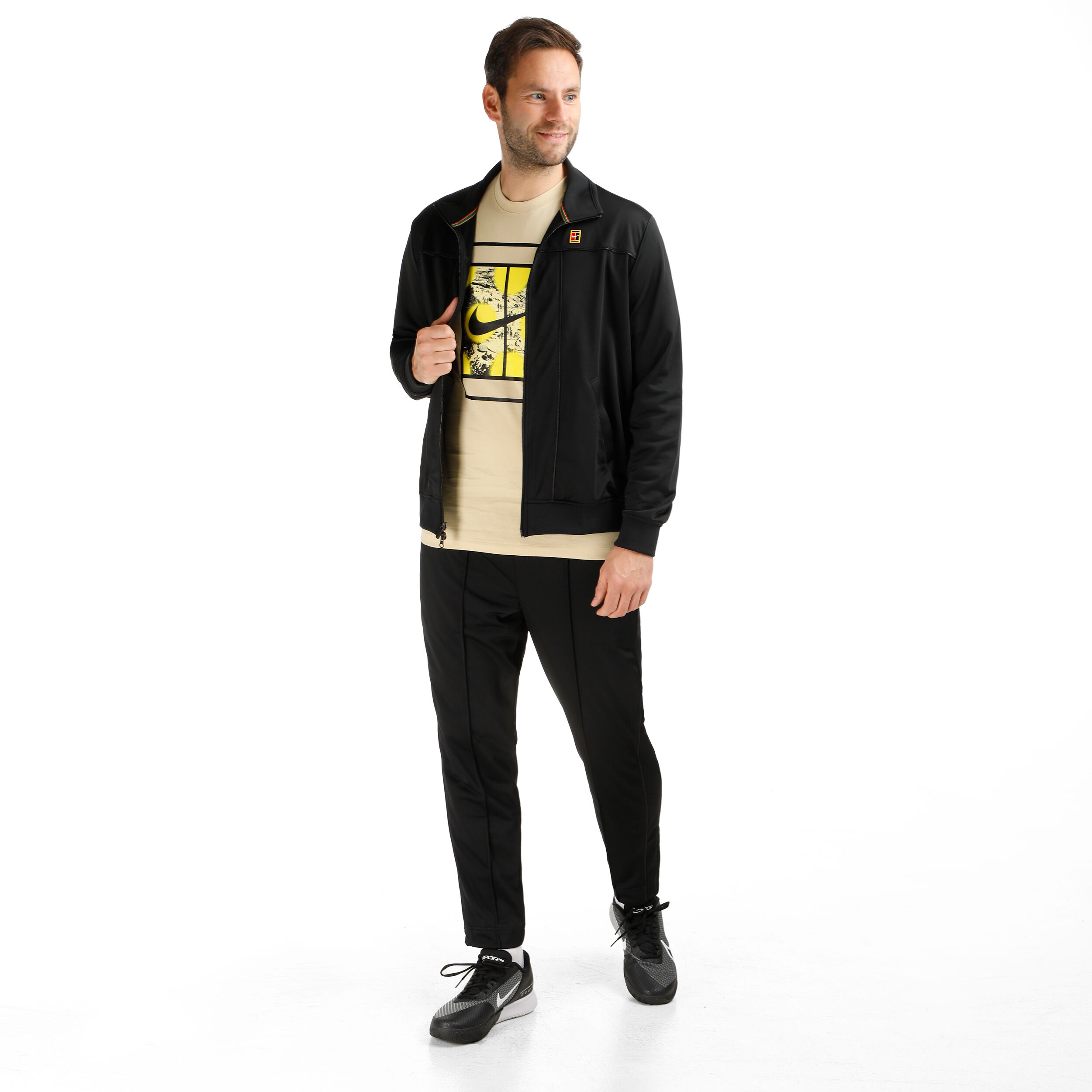 Heritage Suit Trainingsjacke Herren - Schwarz