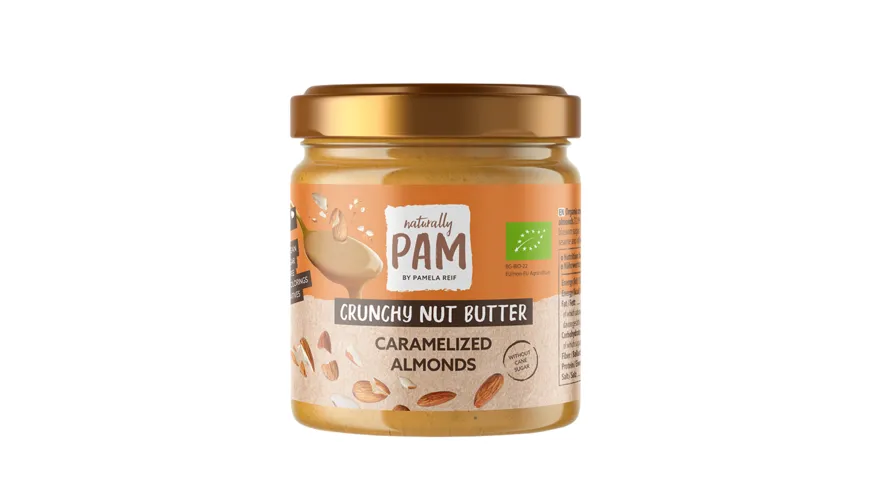 naturally PAM Bio Nut Butter Caramelized Almonds 200 g