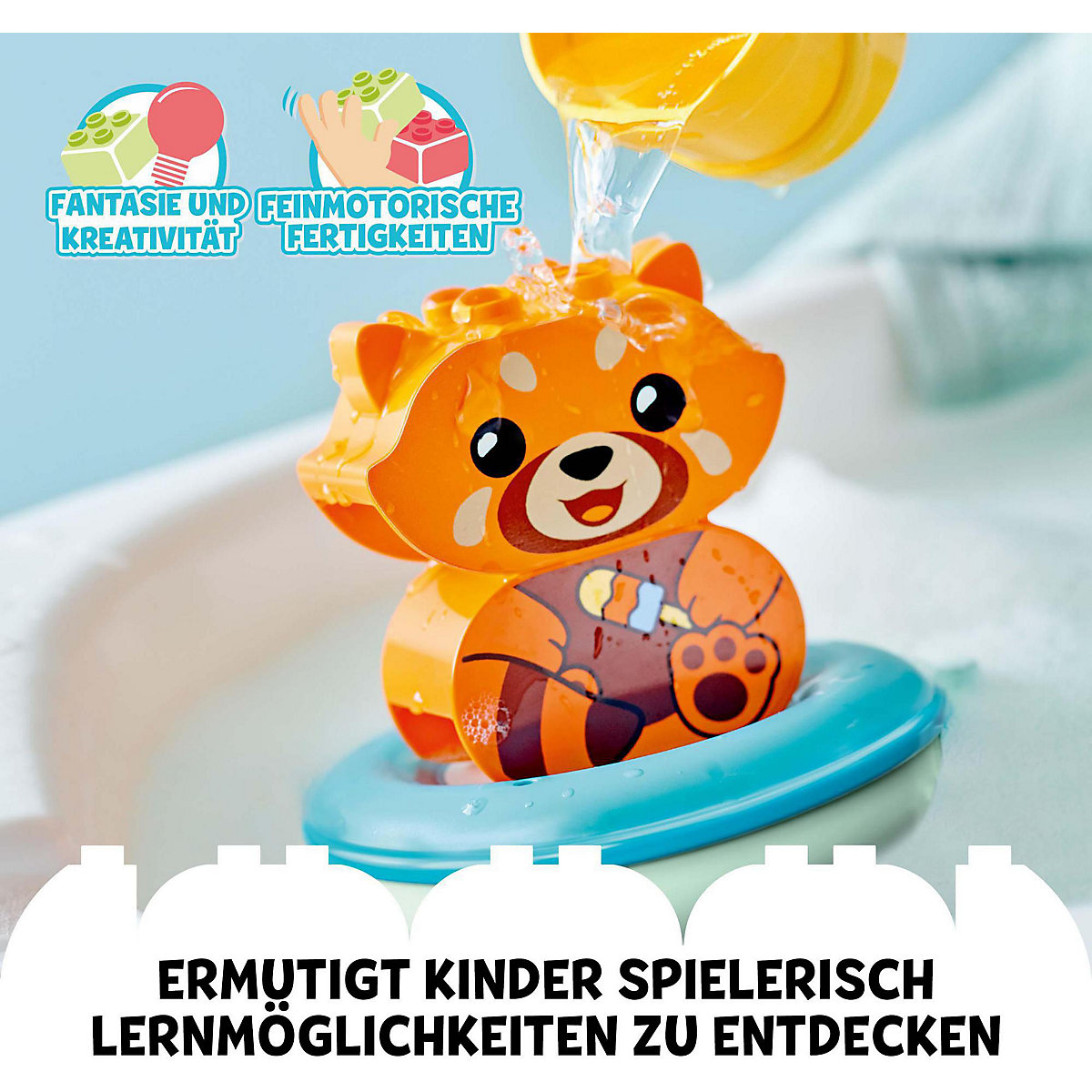 LEGO® DUPLO 10964 Badewannenspaß: Schwimmender Panda
