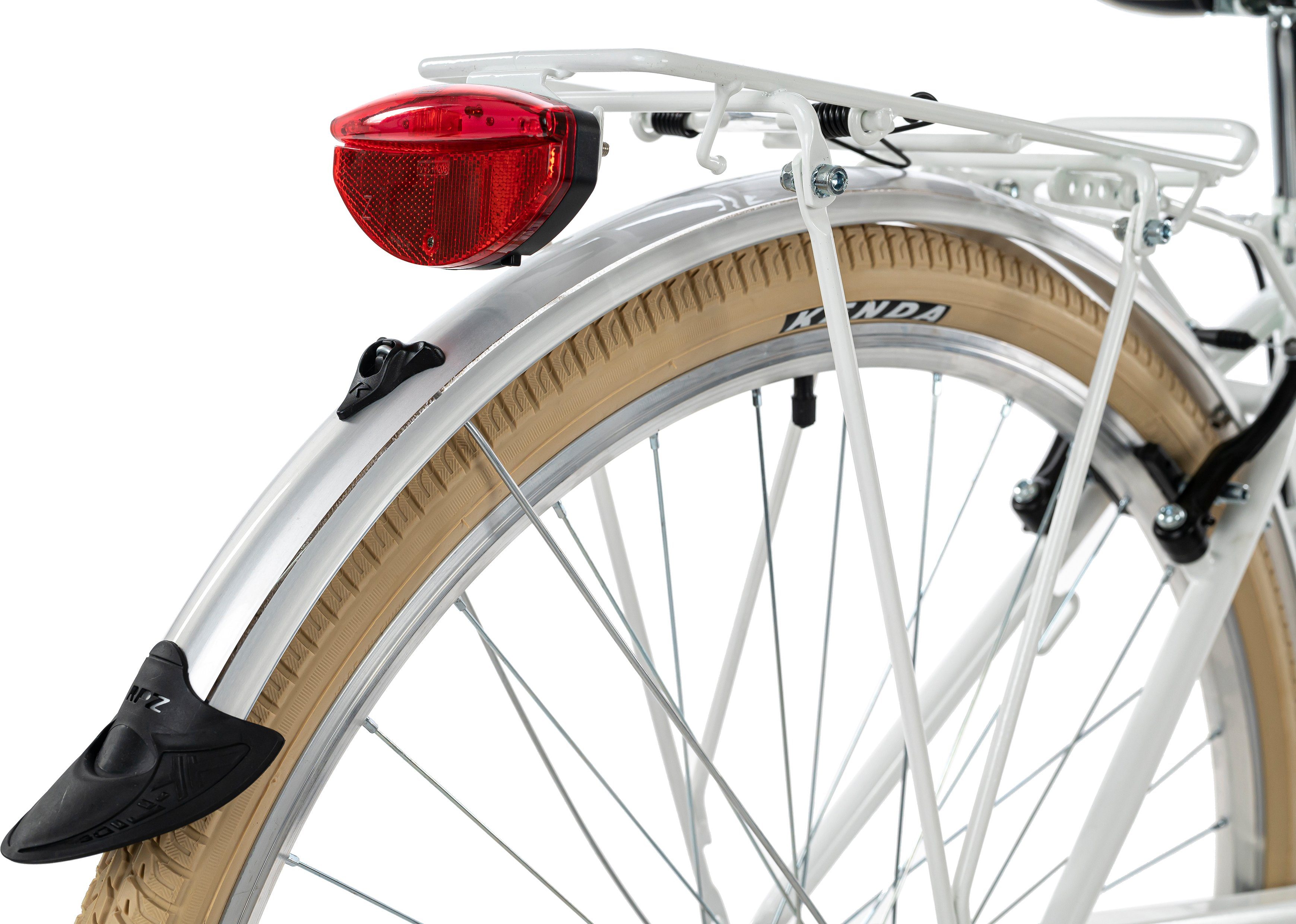 KS Cycling Cityrad Casino, 6 Gang Shimano Tourney Schaltwerk, Kettenschaltung
