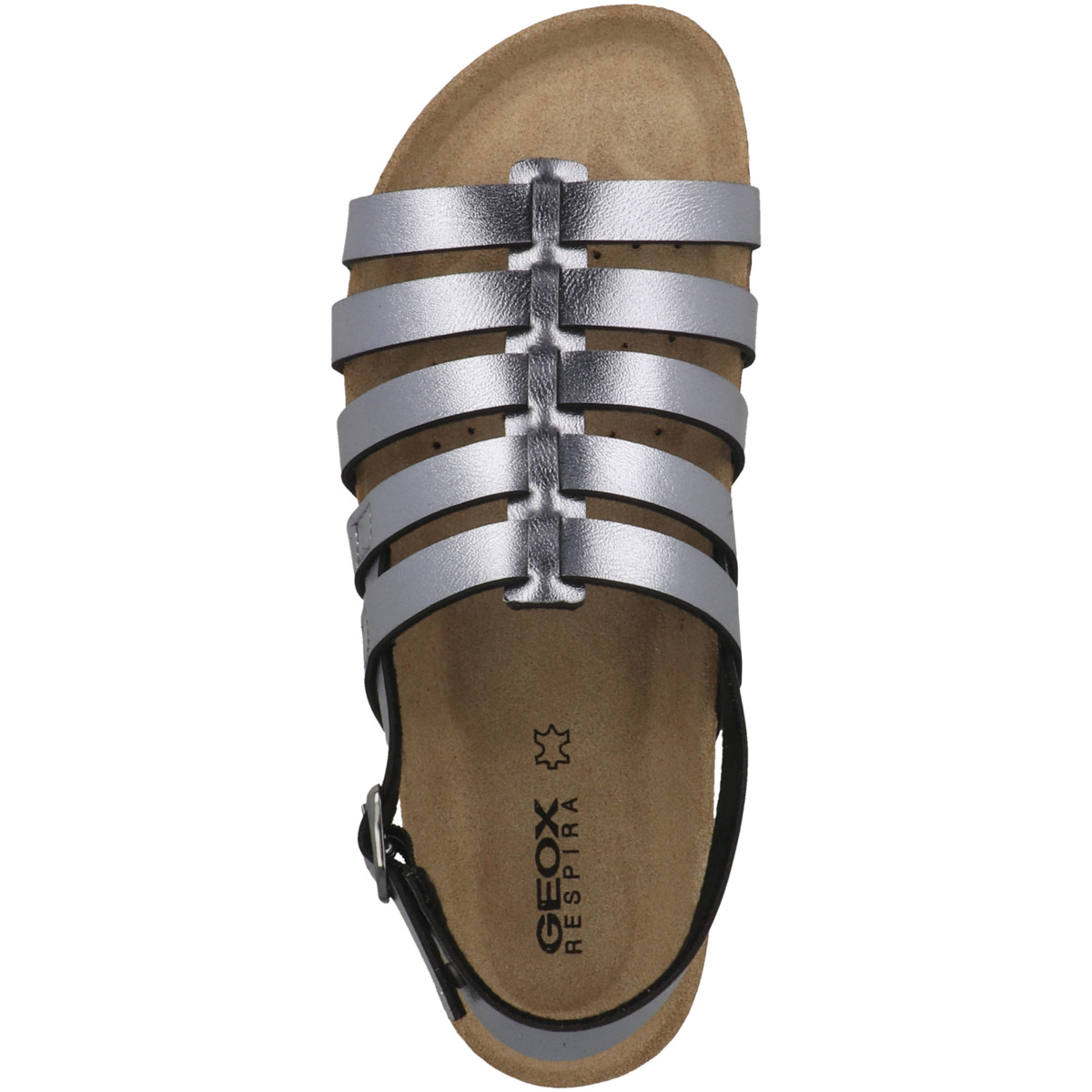 Geox D Brionia F Sandale silber