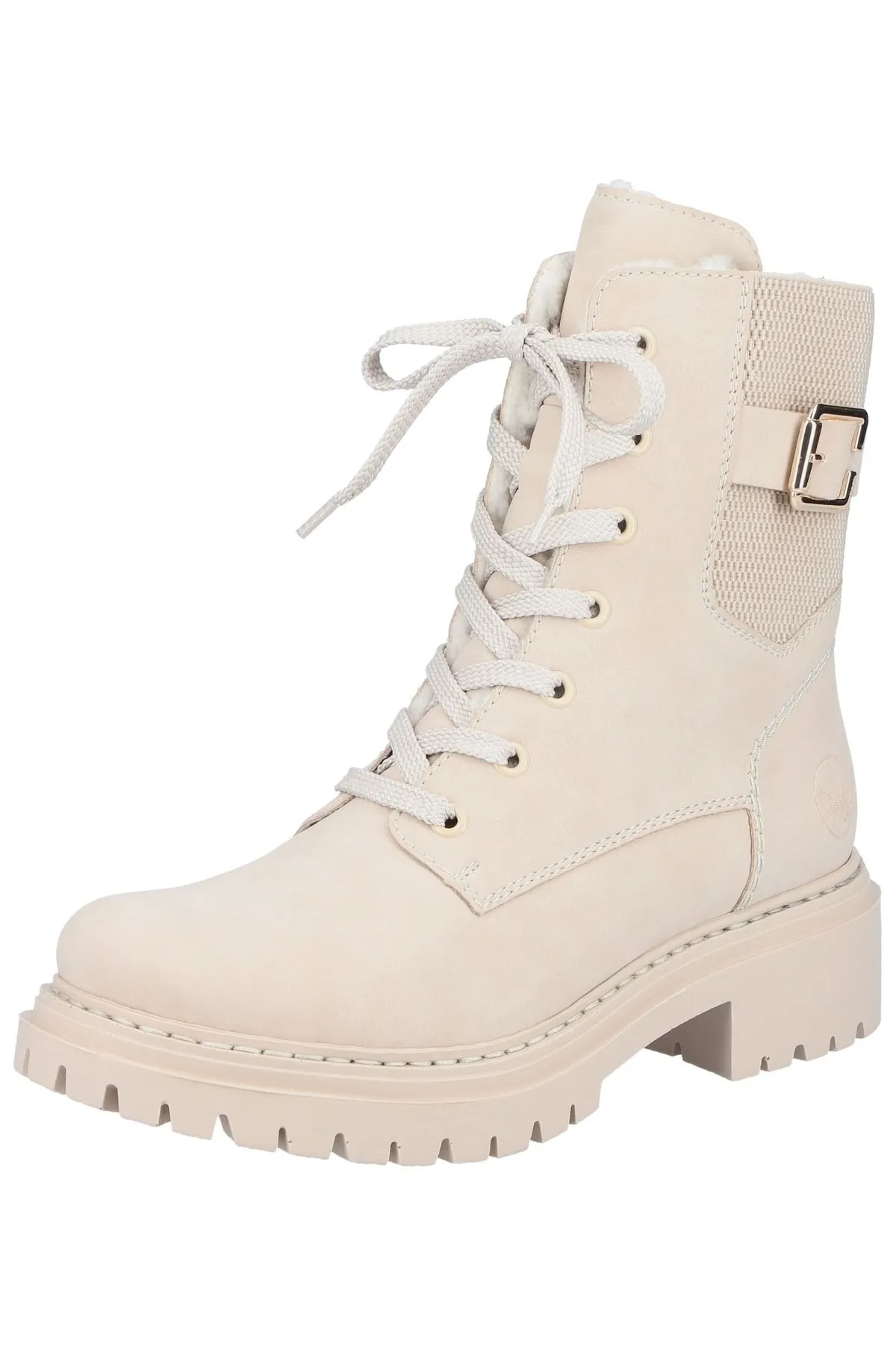 Rieker  Stiefelette - Braun - Blockabsatz