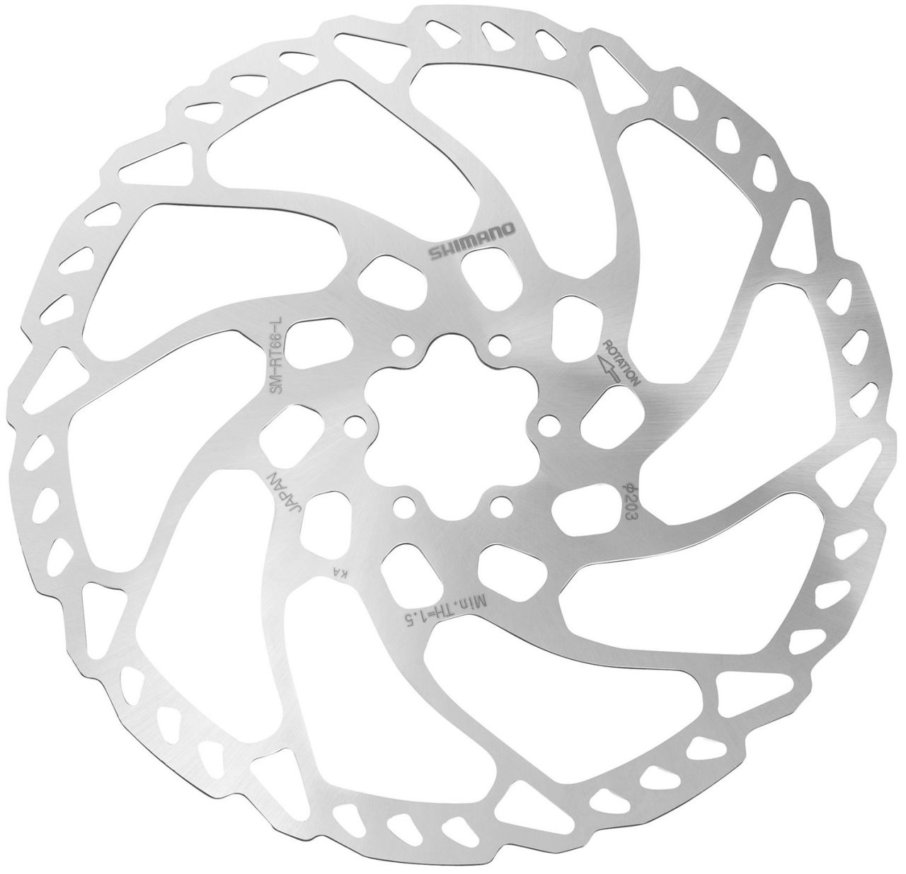 Shimano SM-RT66 6-Loch Bremsscheibe kaufen | Bike-Discount