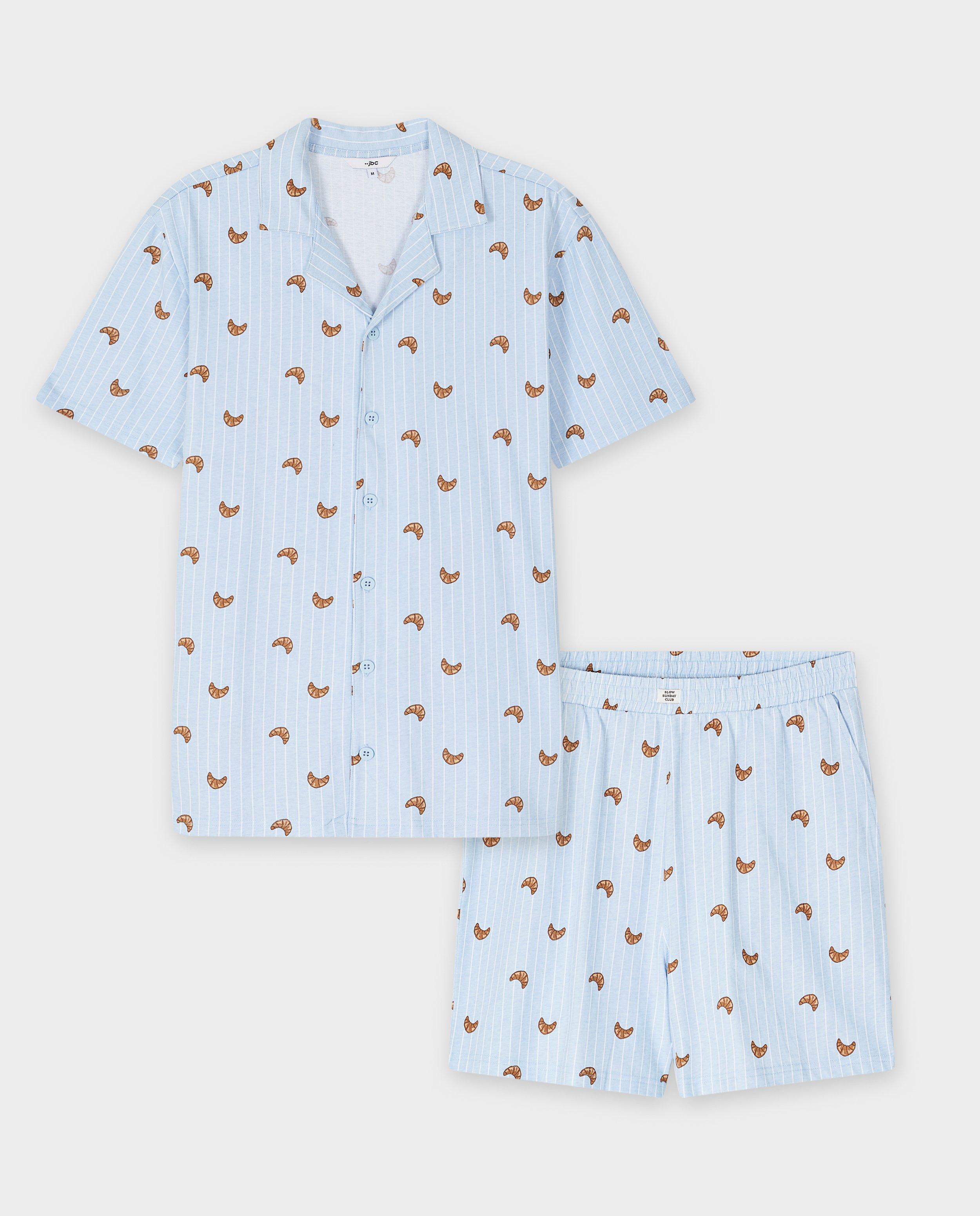 Familystories Biopamut pizsama, unisex, S-XXL világoskék