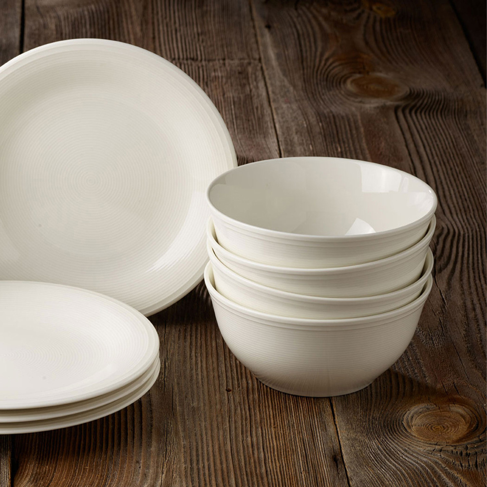 like. by Villeroy & Boch Bol Color Loop Natural Bol