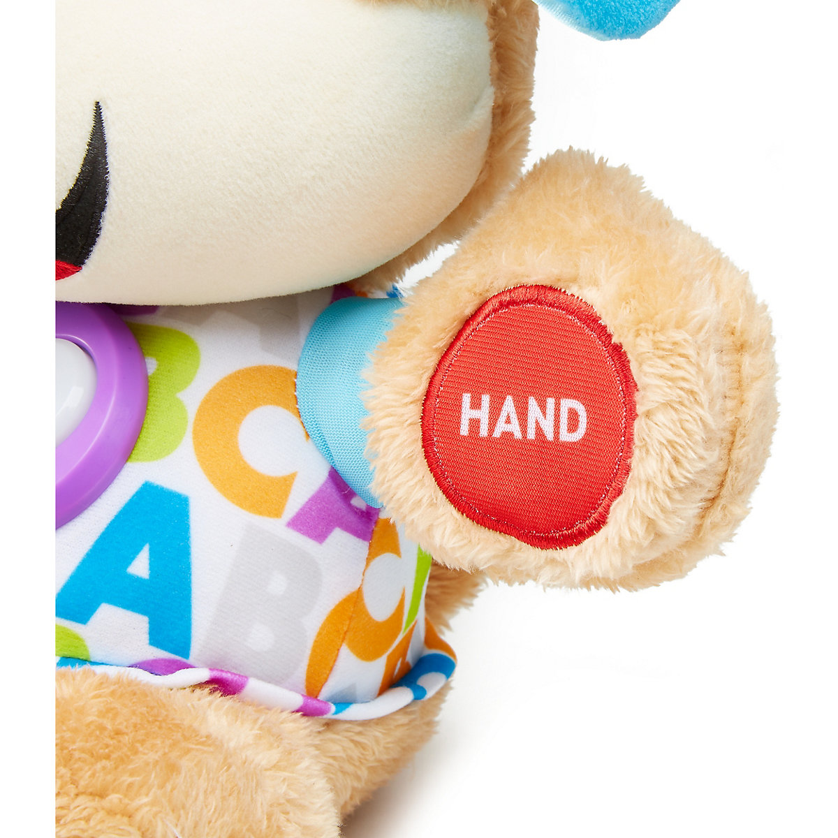 Fisher-Price Lernspaß Hündchen, Baby-Spielzeug mit Musik, Kuscheltier, Lernspielzeug