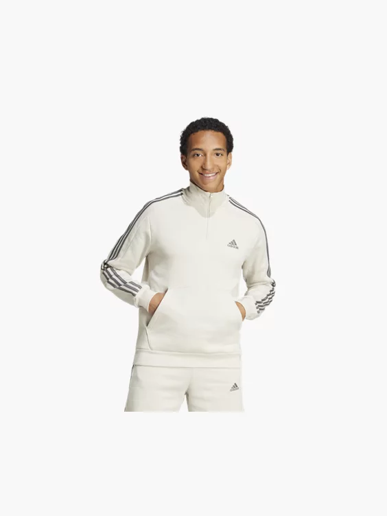 adidas 3 Streifen Essentials Zip Sweatshirt