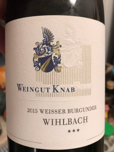 KnabWihlbach Weisser Burgunder 2021