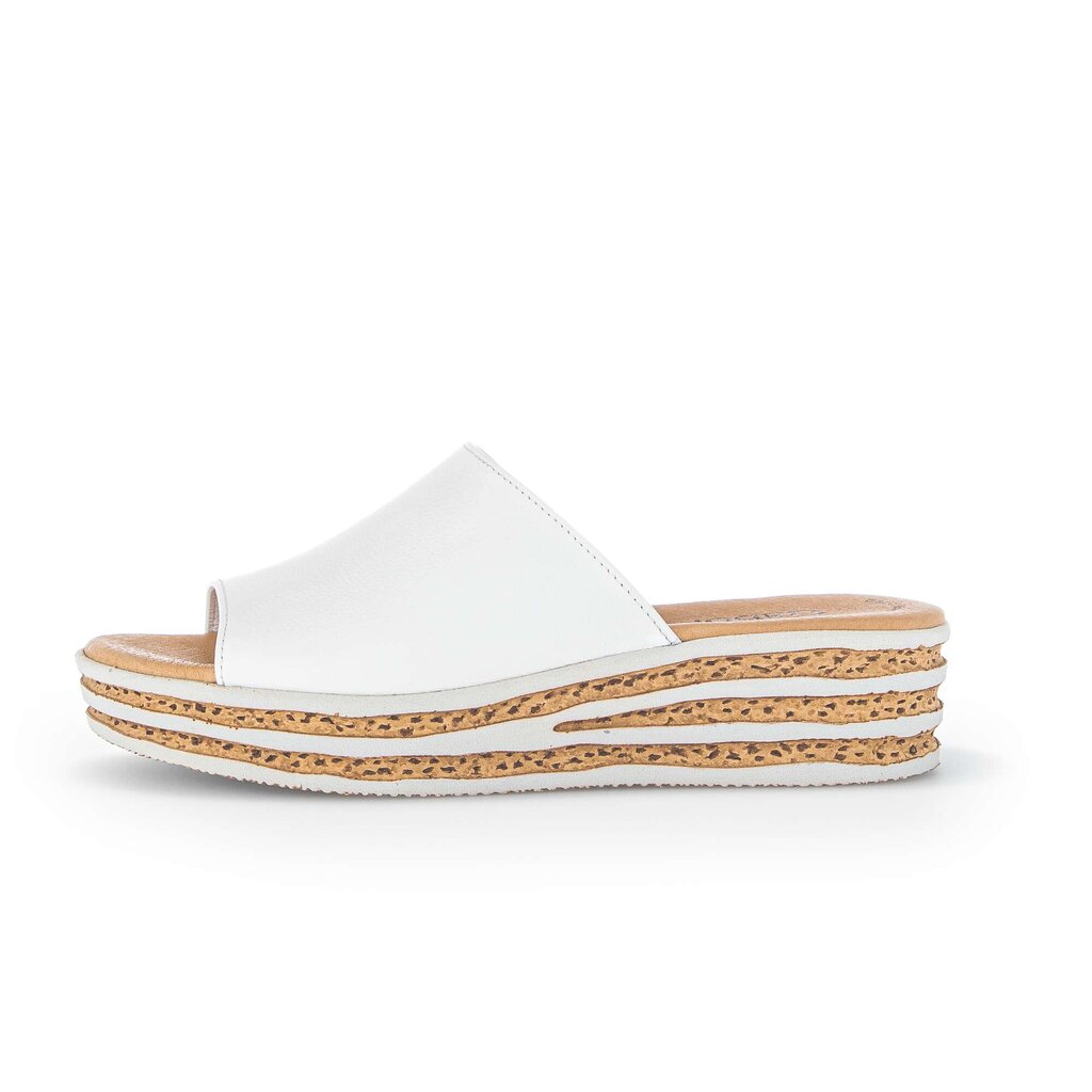 Gabor fashion Pantolette weiß