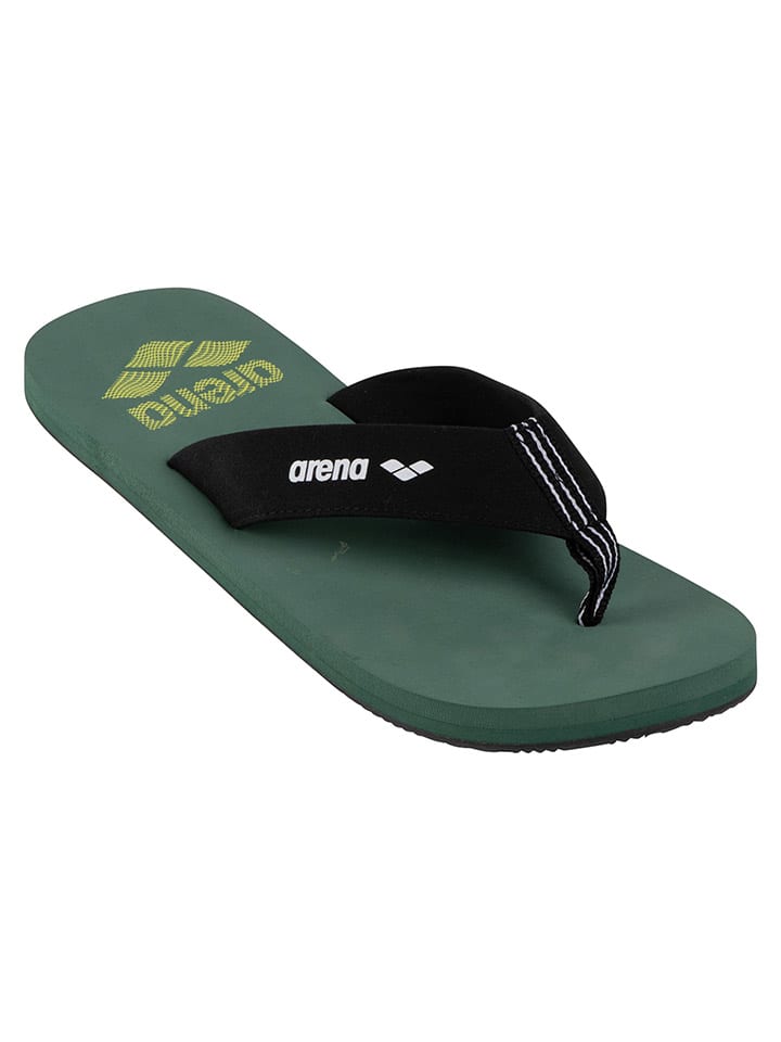 Arena Zehentrenner in Khaki/ Schwarz günstig kaufen