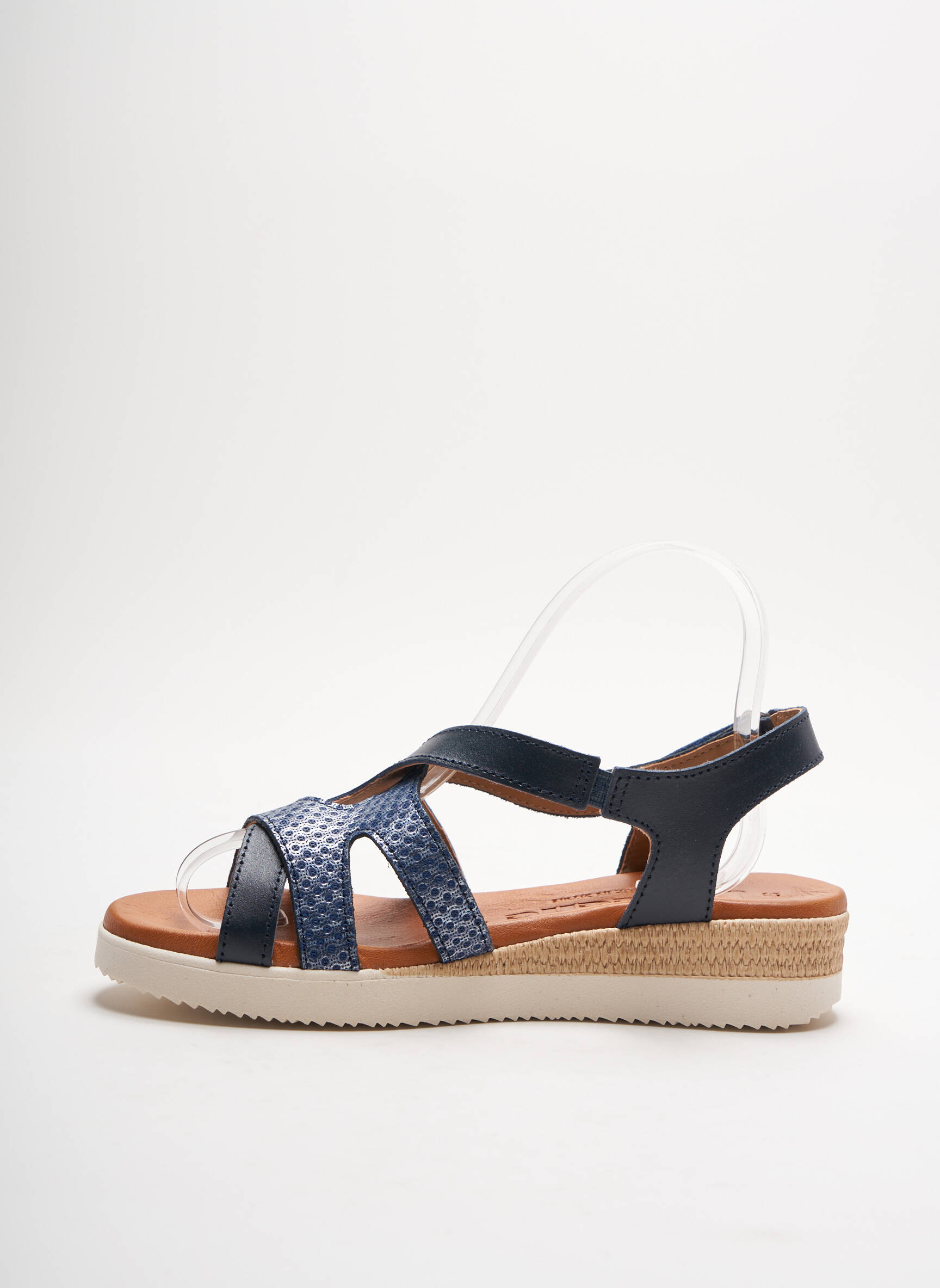 Jordana Sandales Nu Pieds Femme couleur bleu