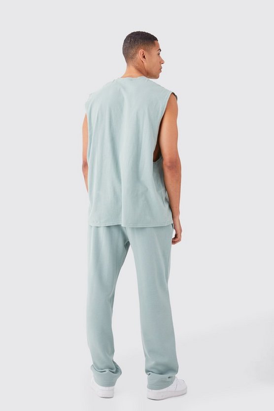 Gewaschenes Oversize Tanktop