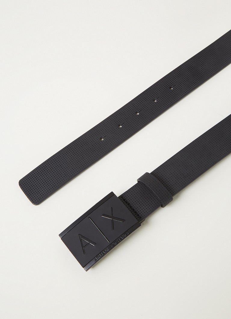 Ceinture en cuir Armani Exchange avec logo