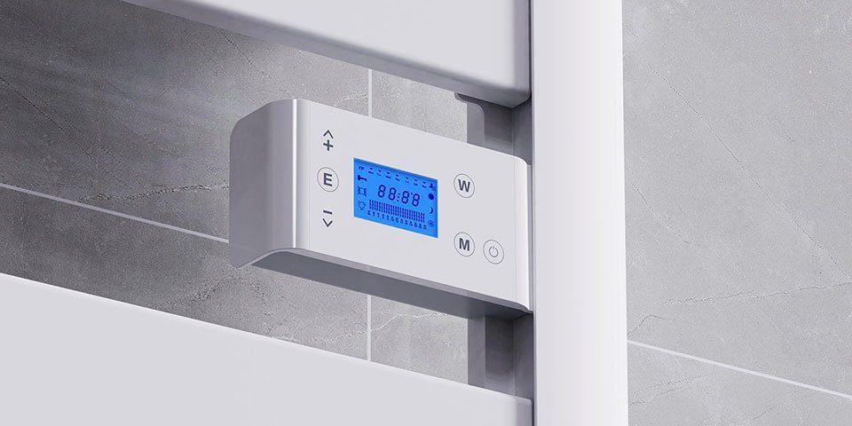 Sonnenkönig Elektrischer Badheizkörper Jana 2.0, Badtuchradiator, 600 W