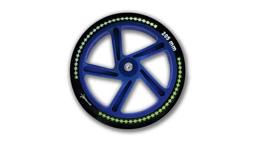 Authentic - Muuwmi Scooter blau/schwarz 205mm