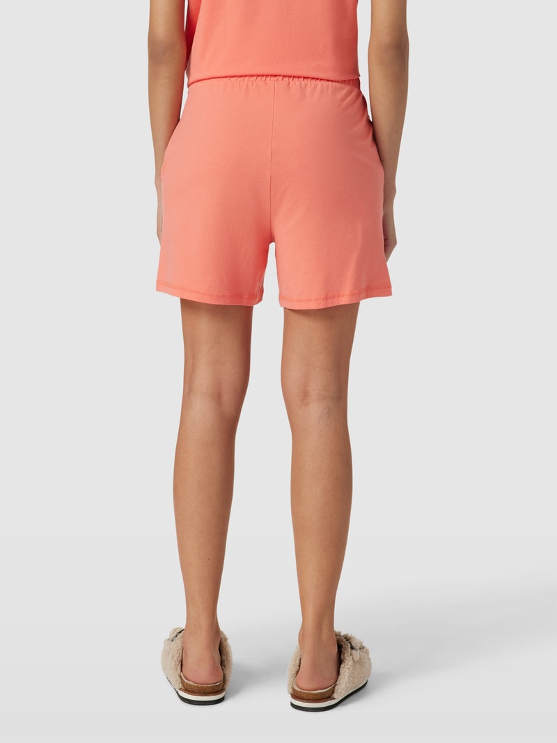 Shorts mit Tunnelzug in koralle