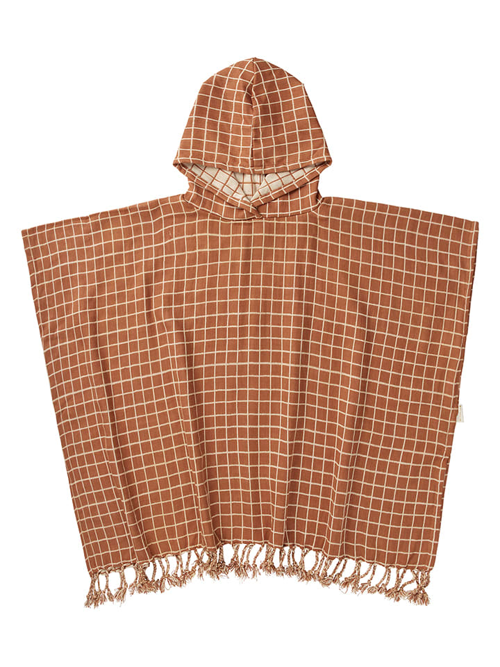 FABELAB Badeponcho in Hellbraun günstig kaufen
