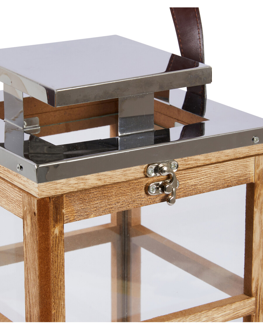 Laterne aus Holz
