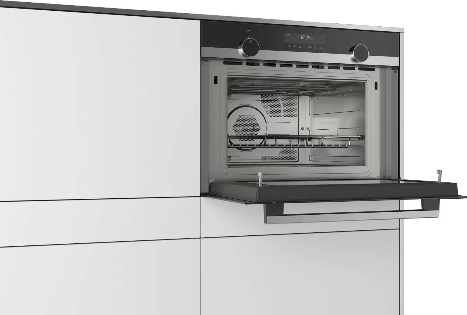 SIEMENS Backofen mit Mikrowelle iQ500 CM585AGS0