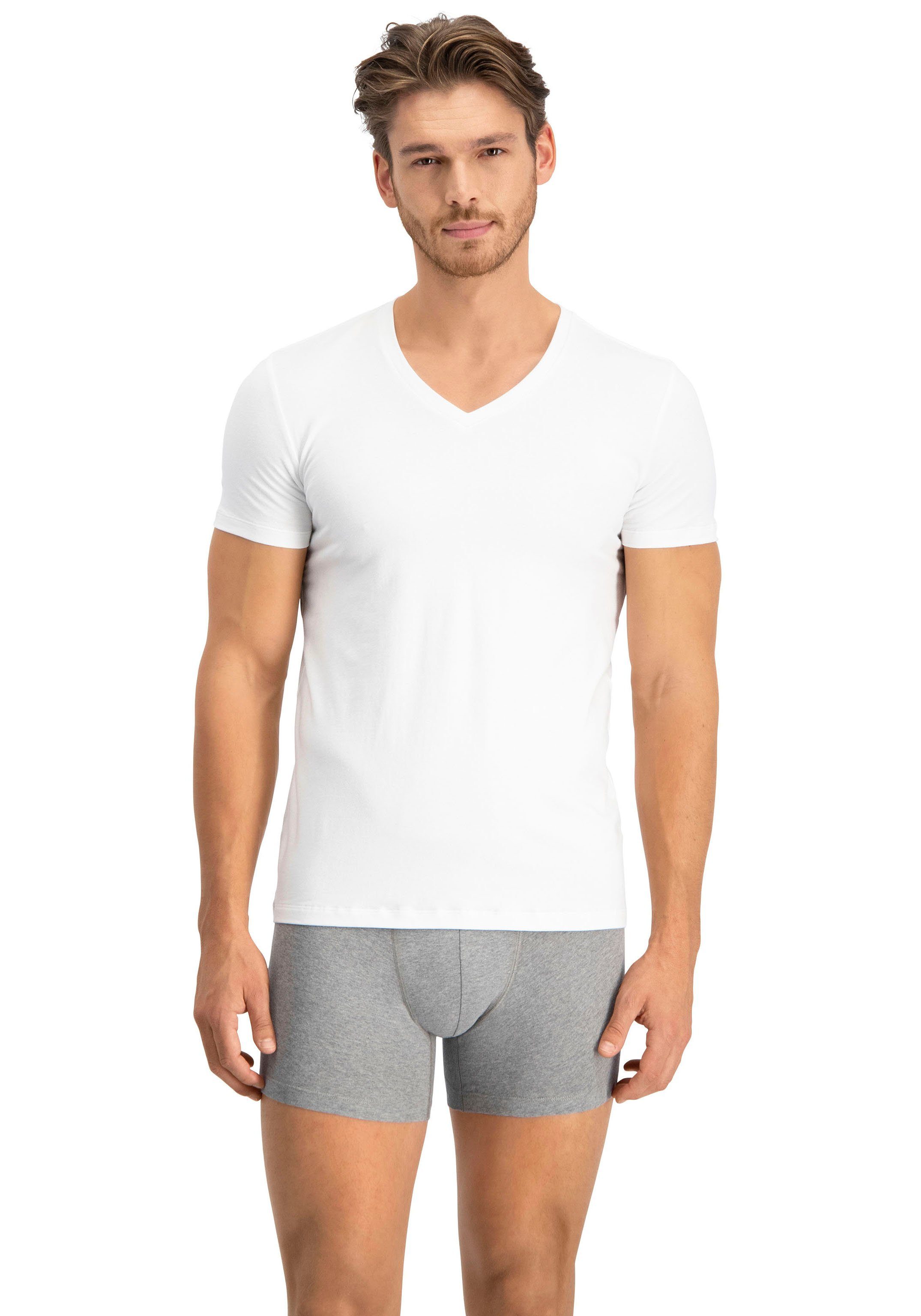 Levi's® T-Shirt (Packung, 2-tlg) LEVIS MEN V-NECK 2P