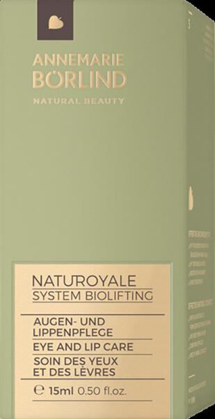 ANNEMARIE BÖRLIND NATUROYALE Augen-& Lippenpflege Augencreme