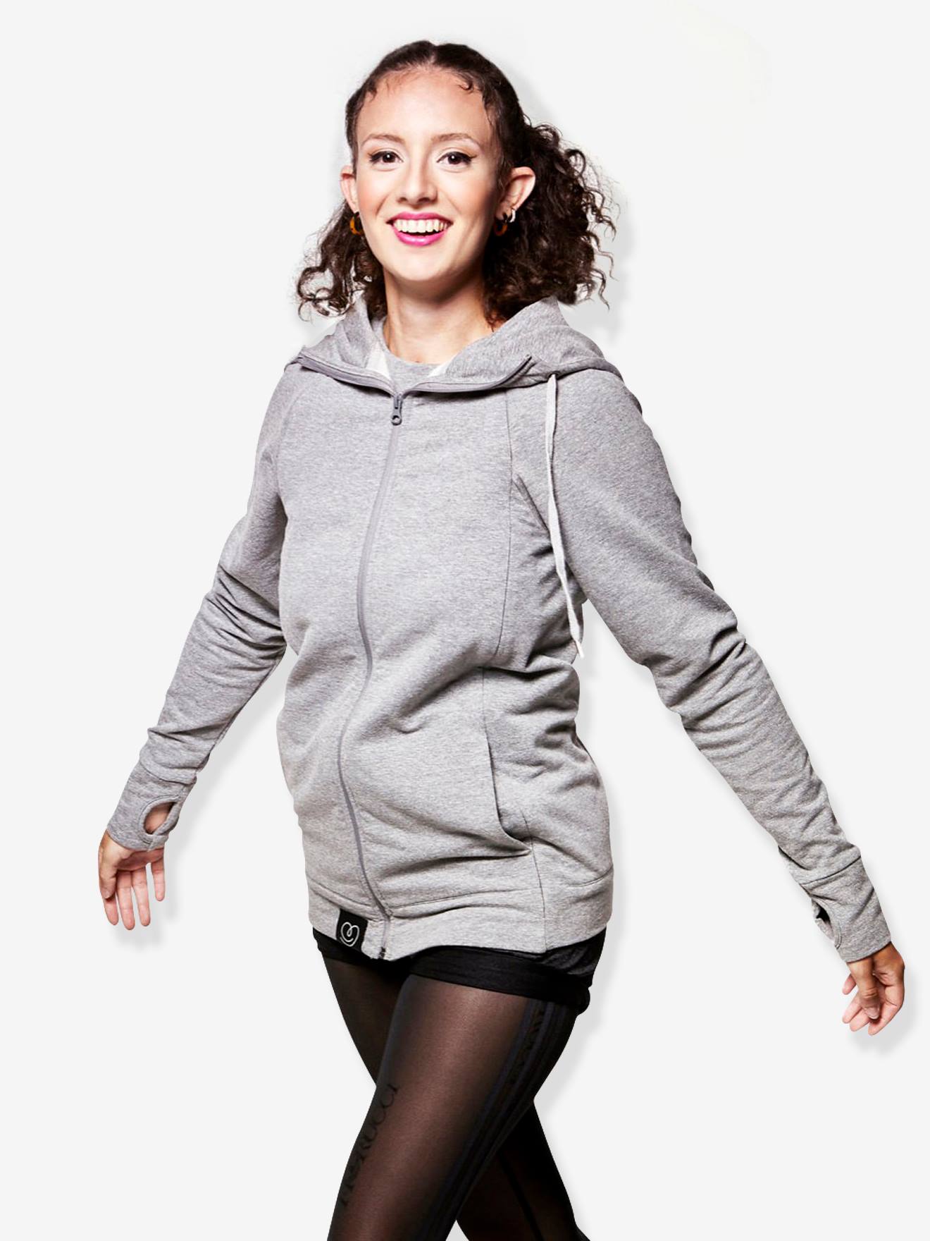 Eltern Trage-Sweatjacke LOVE RADIUS by JPMBB - schwarz