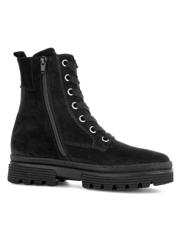 Gabor Leder-Boots in Schwarz günstig kaufen