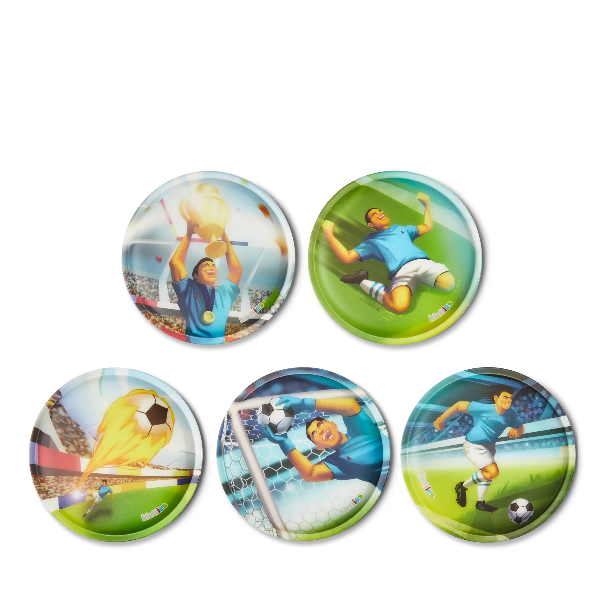 ergobag Klettie-Set Fußballstürmer