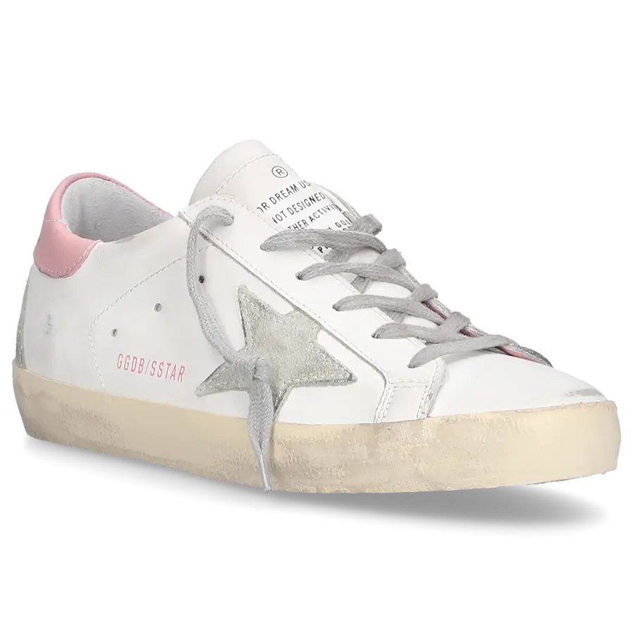 Golden Goose - Sneaker low SUPER-STAR Kalbsleder - weiß
