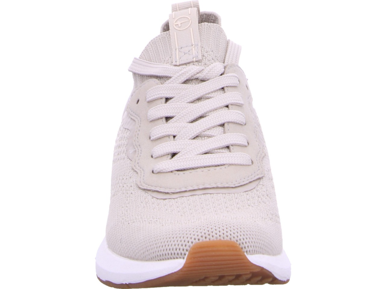 TAMARIS Freizeit Schnürer beige