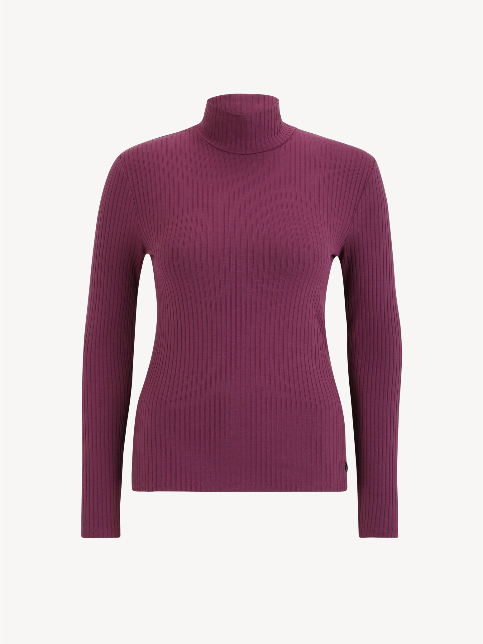 Pull à col roulé - mauve