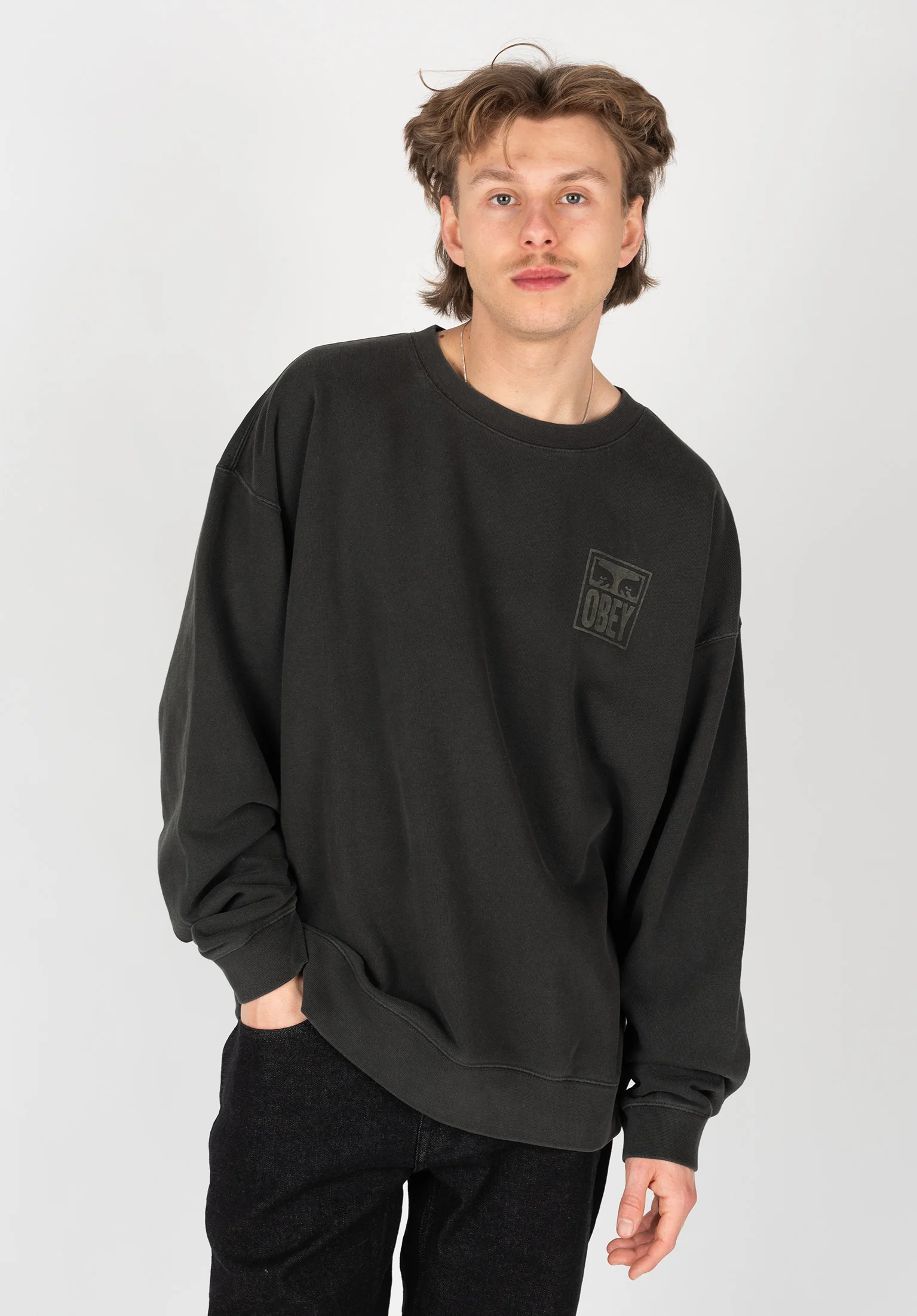Obey Eyes Icon Extra Heavy Crew