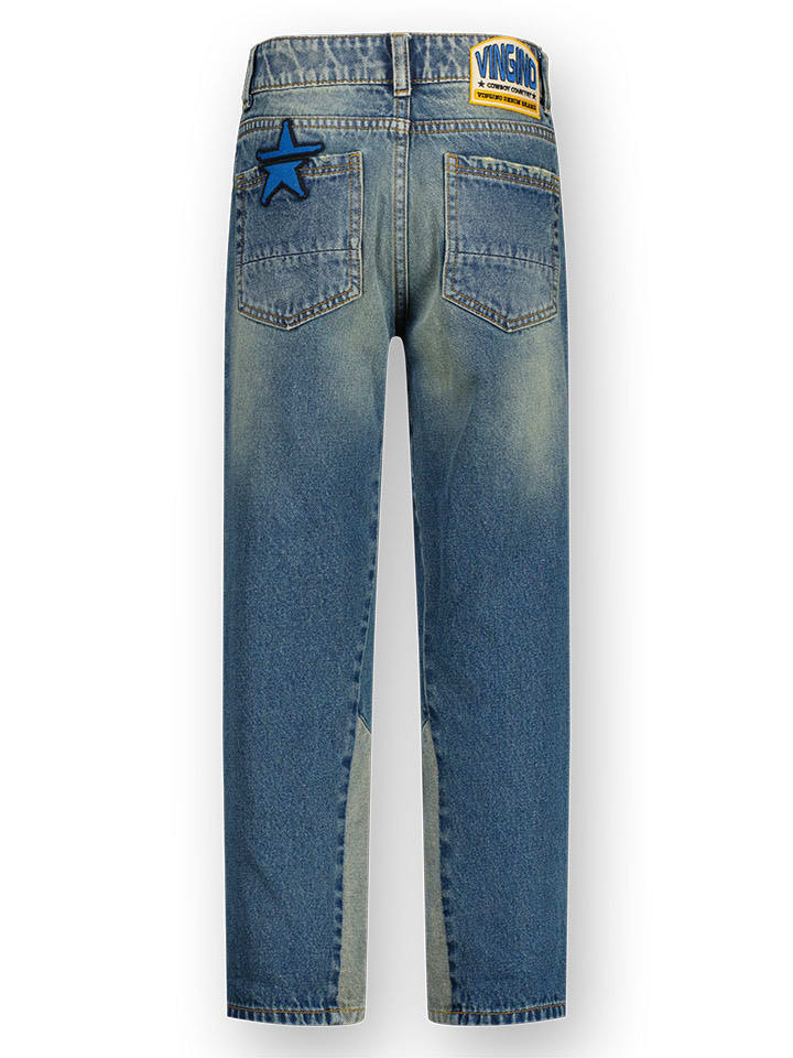 Vingino Jeans - Relaxed fit - in Blau günstig kaufen