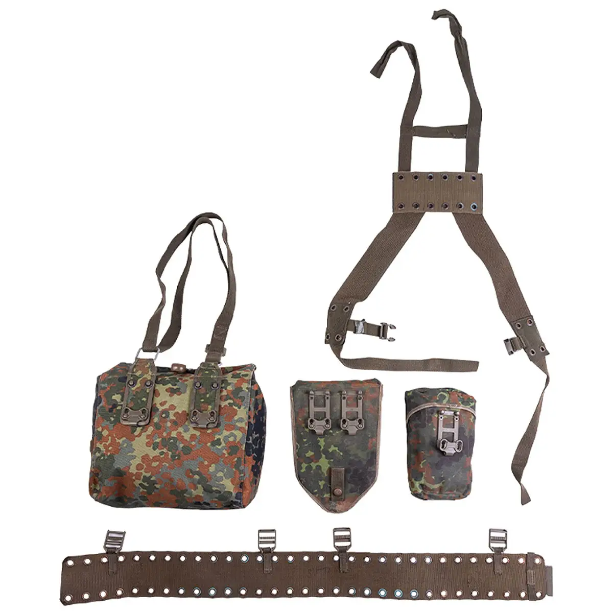 BW Tragesatz flecktarn gebraucht